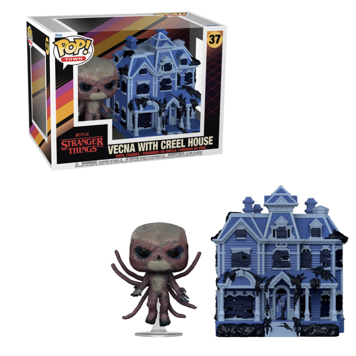 Funko POP! TV - Town: Stranger Things - Vecna with Creel House #37