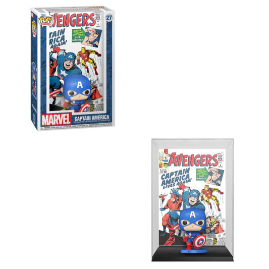 Funko POP! Comic Covers: Marvel - Captain America #27 Figure