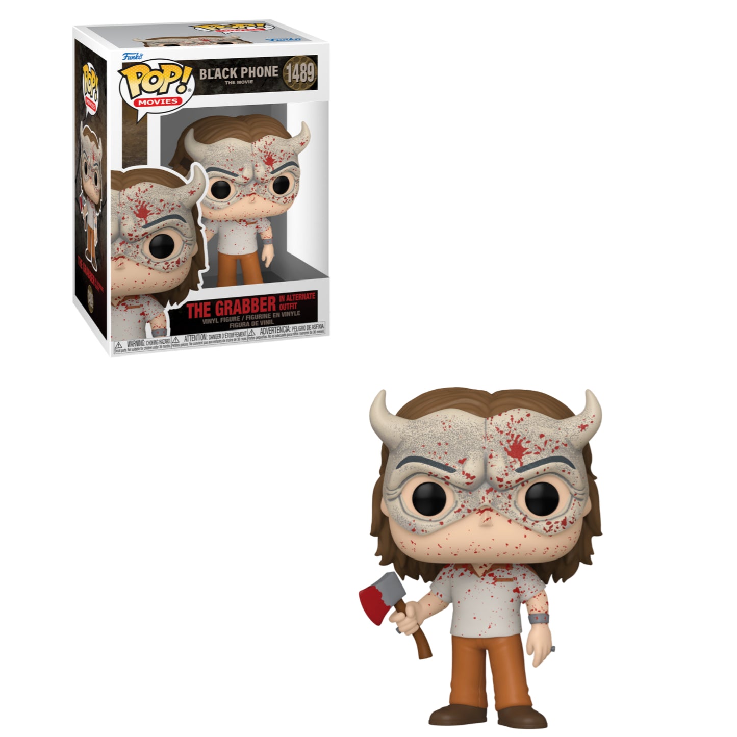 Funko POP! Movies: Black Phone - The Grabber (Alternative Outfit) #1489 Figure