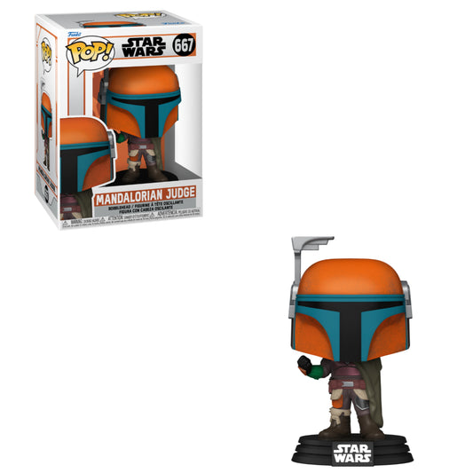 Funko POP! Star Wars: The Mandalorian - Mandalorian Judge #667 Figure