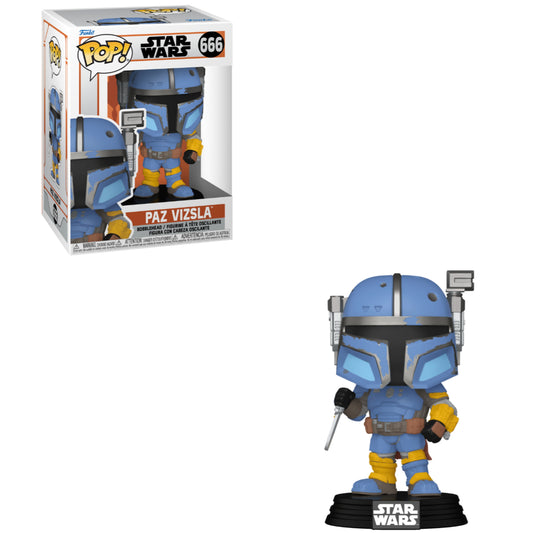 Funko POP! Star Wars: The Mandalorian - Paz Vizsla #666 Figure