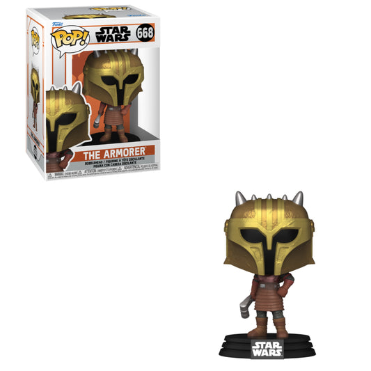 Funko POP! Star Wars: The Mandalorian - The Armorer #668 Figure