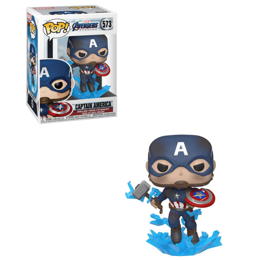 Funko POP! Marvel:  Avengers Endgame - Captain America #573 Figure