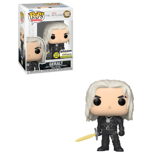 Funko POP! TV: The Witcher - Geralt with sword(Glow) #1322 Figure