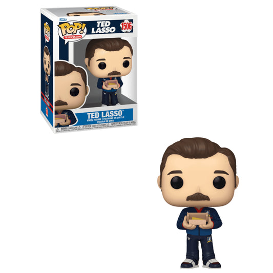 Funko POP! TV: Ted Lasso - Ted Lasso with biscuits #1506 Figure