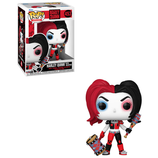 Funko POP! DC Heroes: Harley Quinn with Weapons #453 Figure