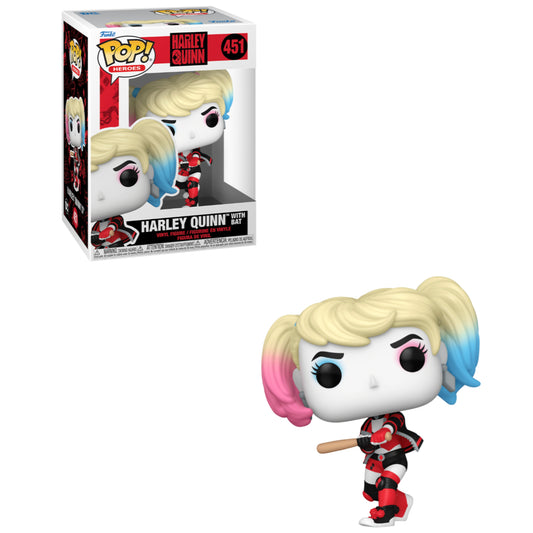 Funko POP! DC Heroes: Harley Quinn with Bat #451 Figure