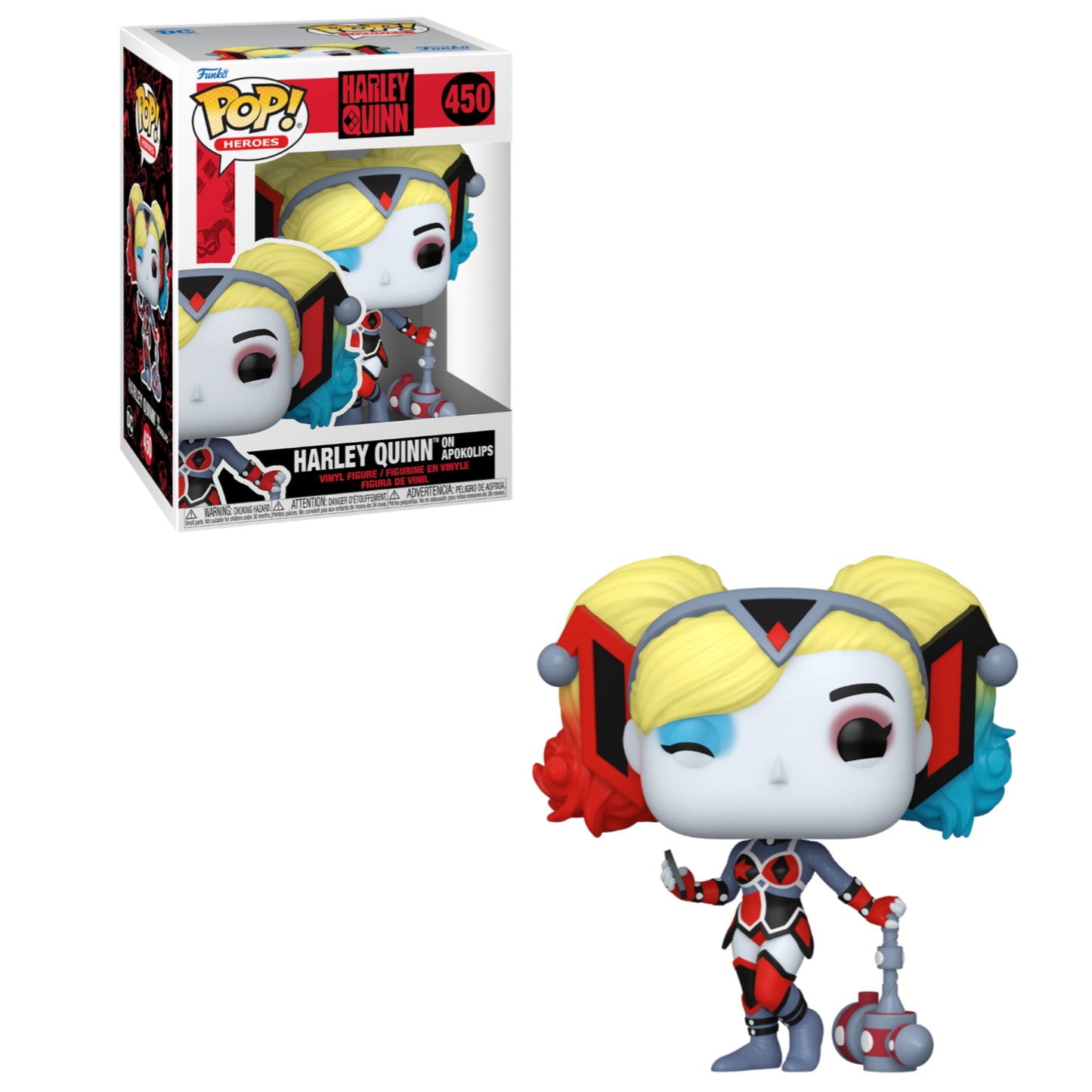 Funko POP! DC Heroes: Harley Quinn on Apokolips #450 Figure