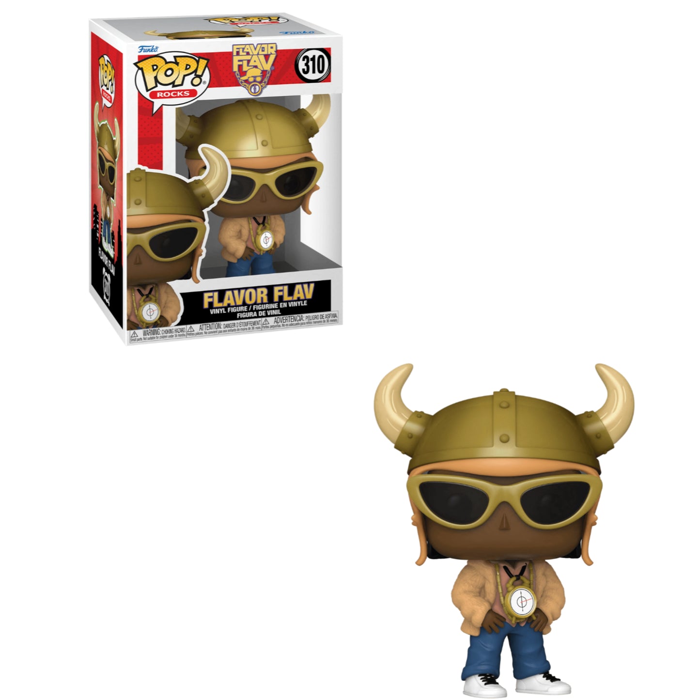 Funko POP! Rocks: Flavor Flav #310 Figure