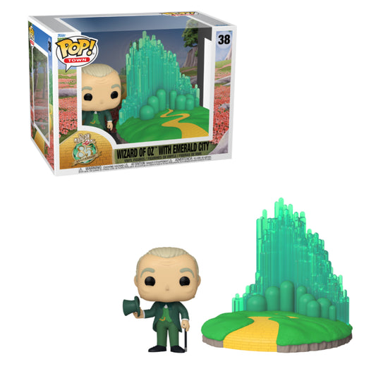Funko POP! Town: The Wizard of Oz - Wizard of Oz with Emerald City #38 Figure