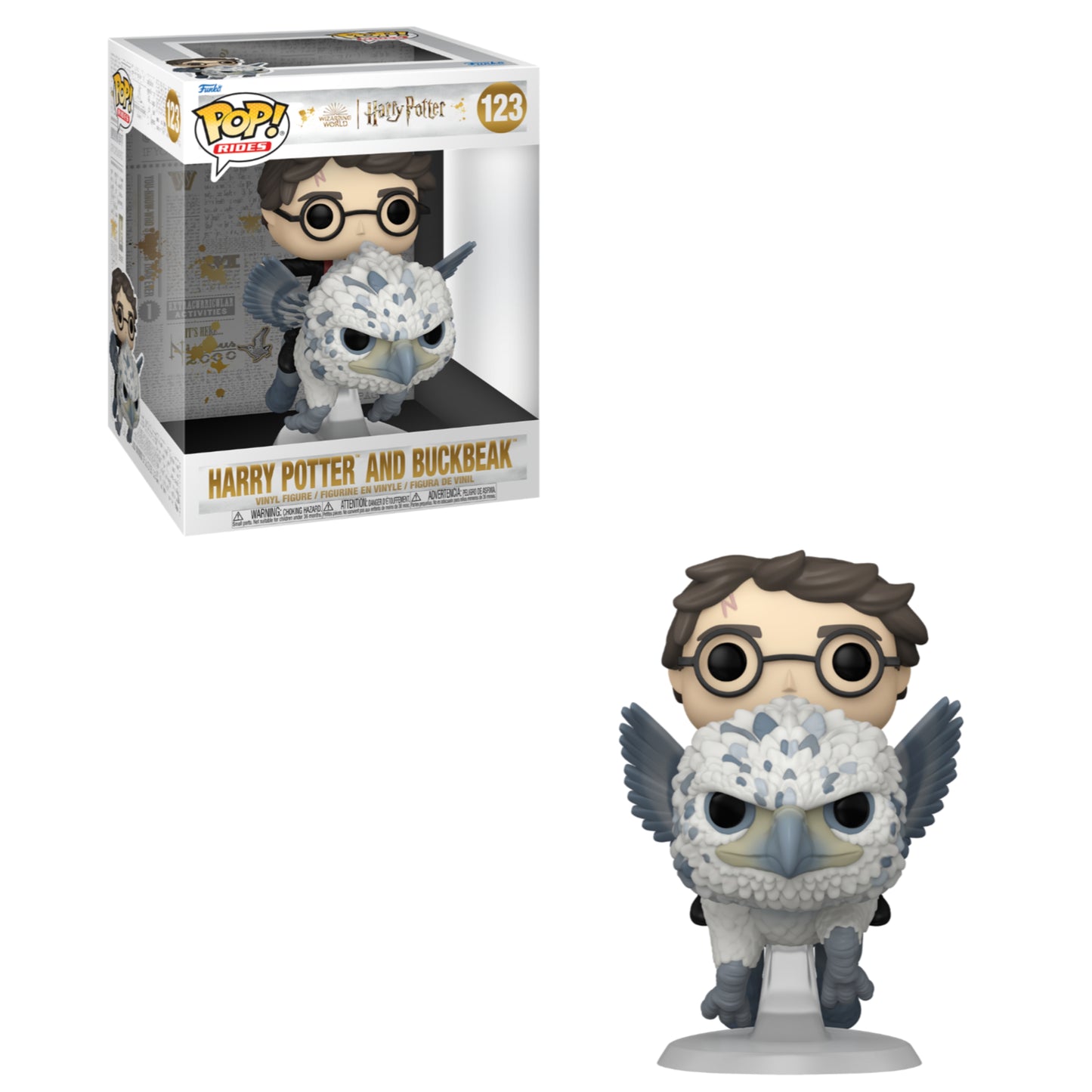 Funko POP! Rides: Harry Potter - Harry Potter and Buckbeak #123 Figure