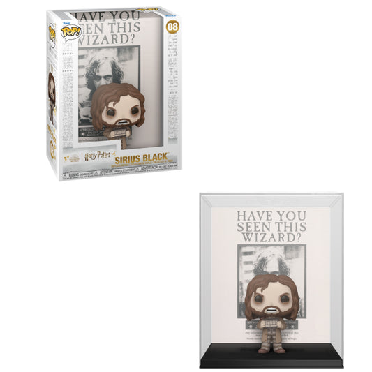 Funko POP! Movies: Harry Potter: Sirius Black (Wanted Poster) #08 Figure