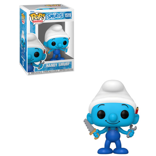 Funko POP! TV: The Smurfs - Handy Smurf #1519 Figure