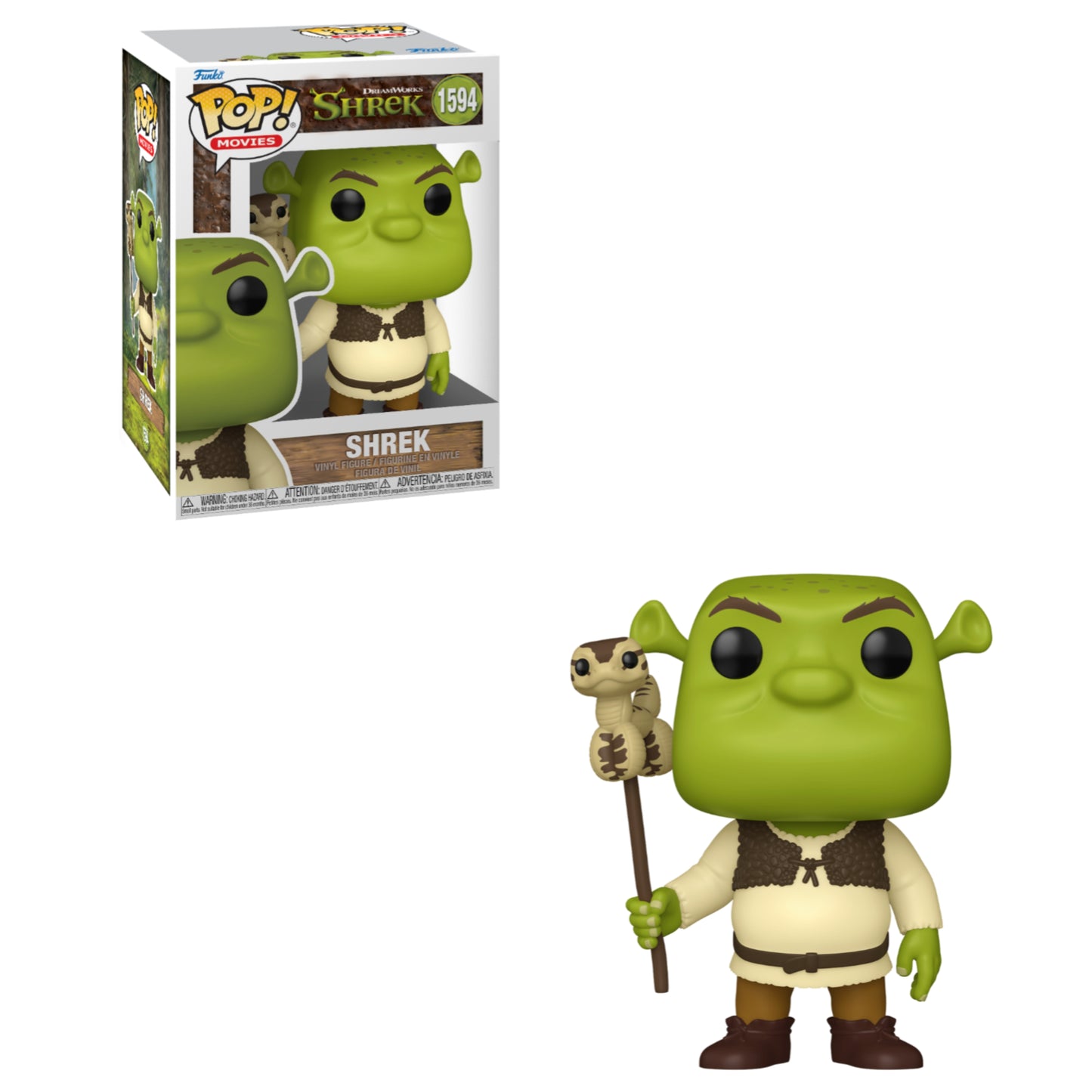 Funko POP! Movies: Shrek - Shrek #1594 Figure