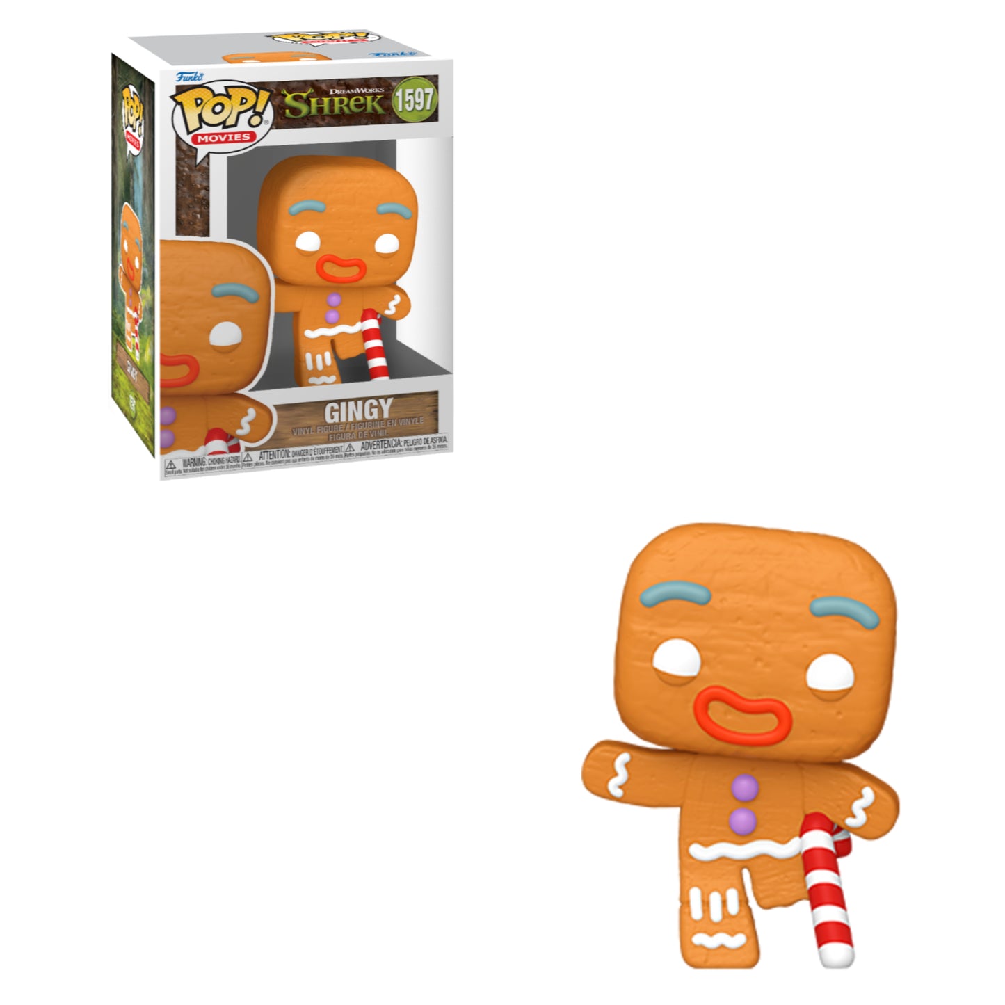 Funko POP! Movies: Shrek - Gingy #1597 Figure