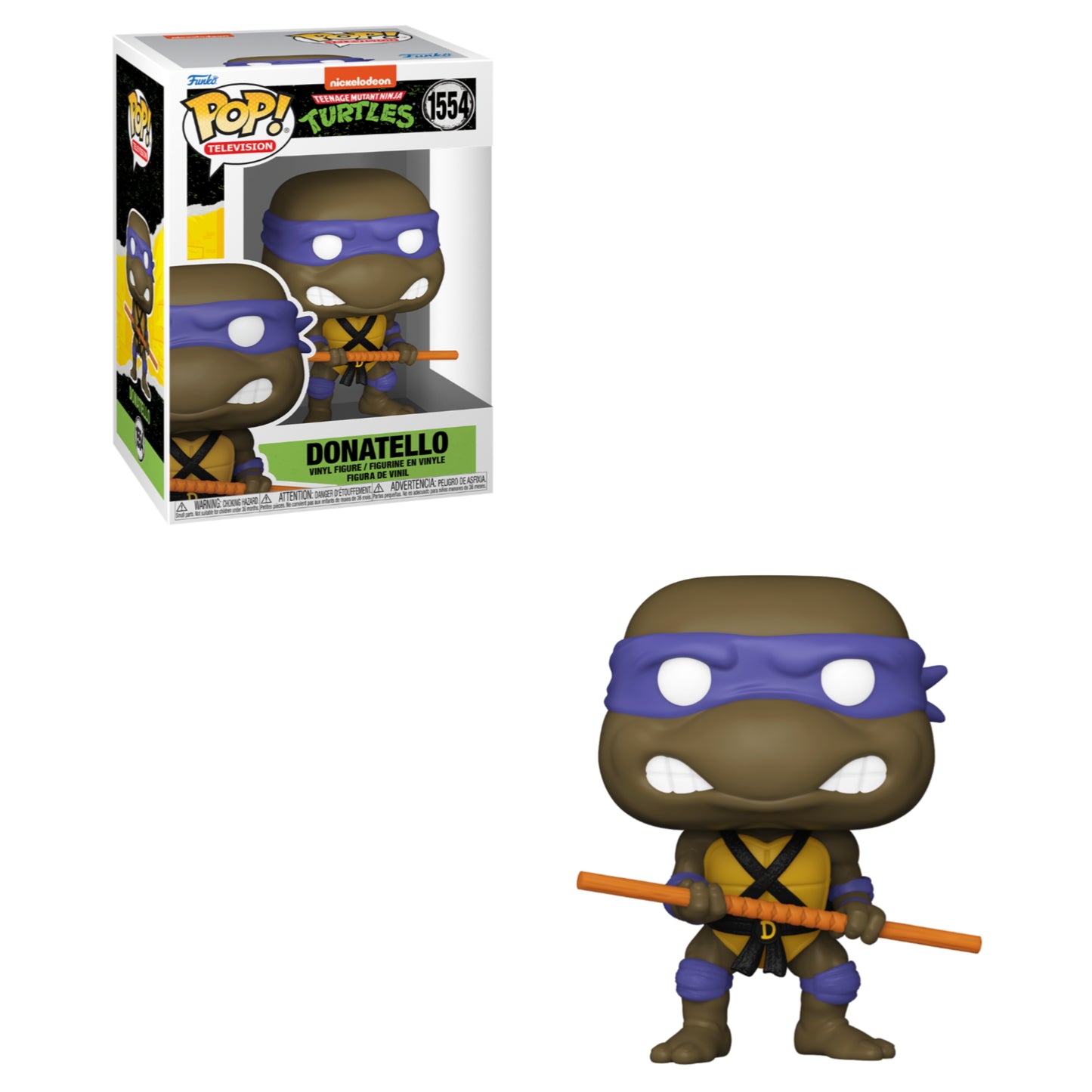Funko POP! TV: Teenage Mutant Ninja Turtles - Donatello #1554 Figure