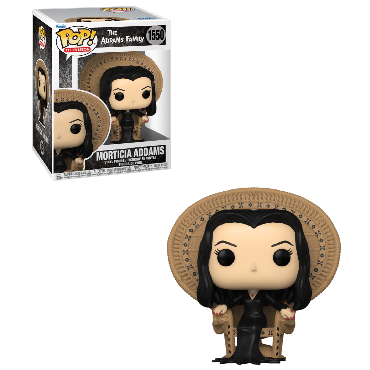Funko POP! TV Deluxe: The Addams Family - Morticia Addams #1550 Figure