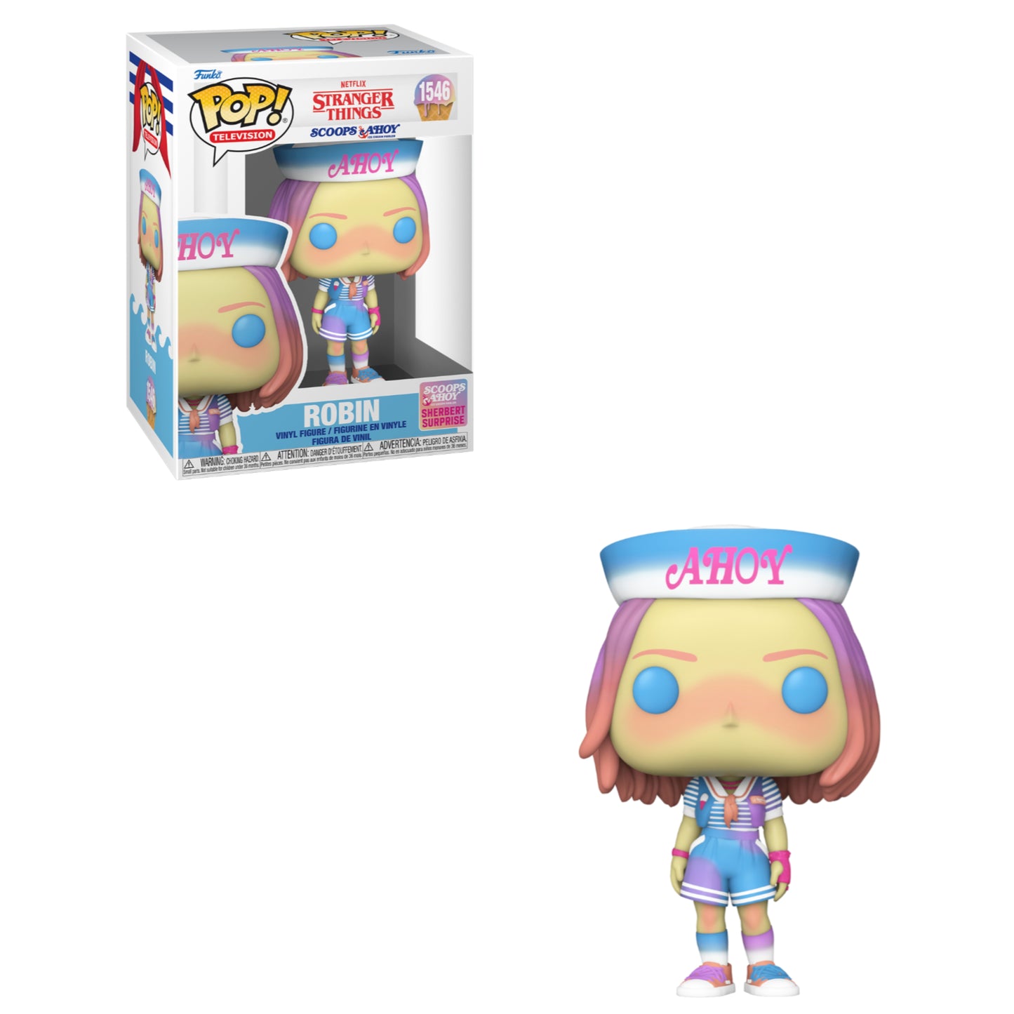 Funko POP! TV: Stranger Things - Robin (Scoops Ahoy) #1546 Figure
