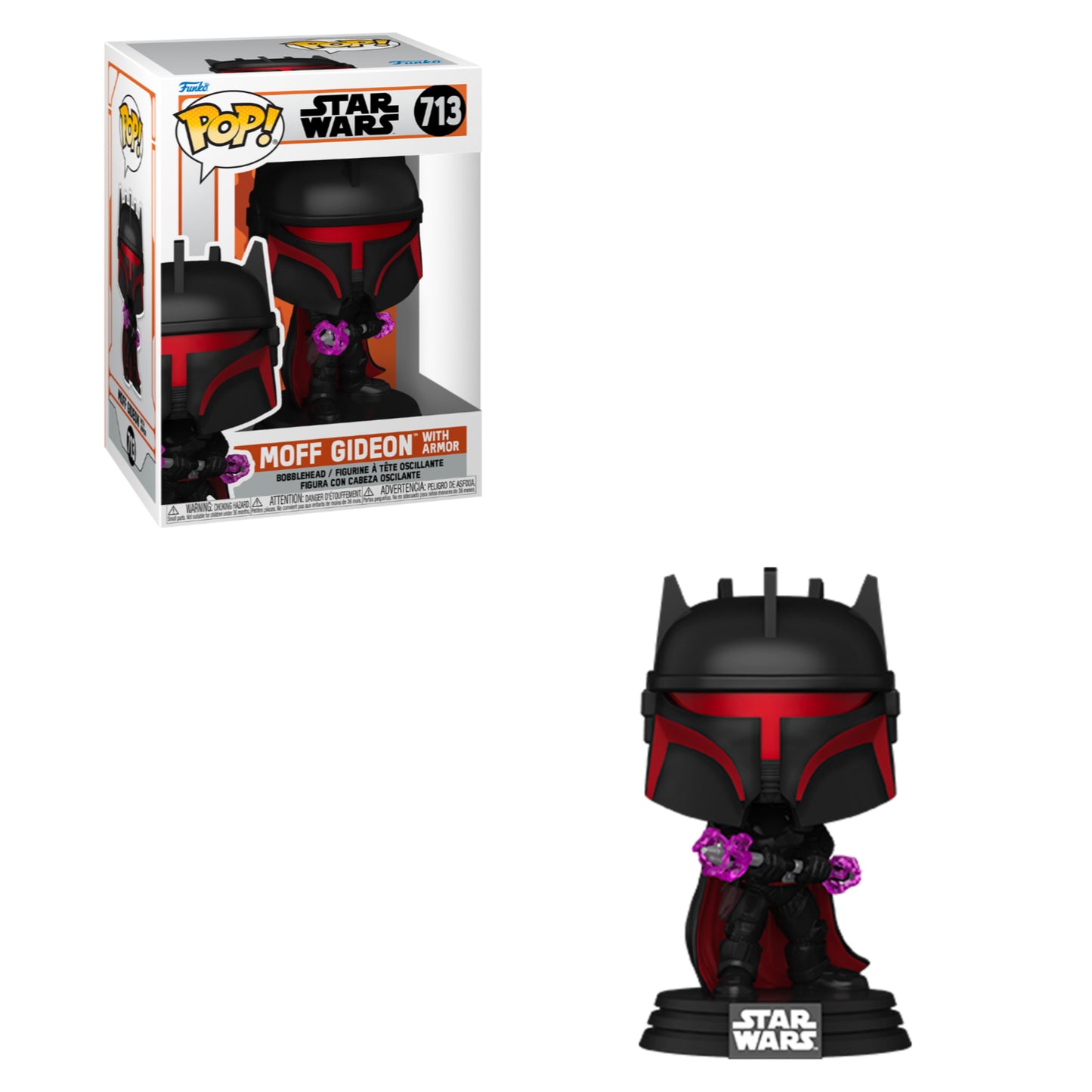 Funko POP! Star Wars: The Mandalorian - Moff Gideon with Armor #713 Figure