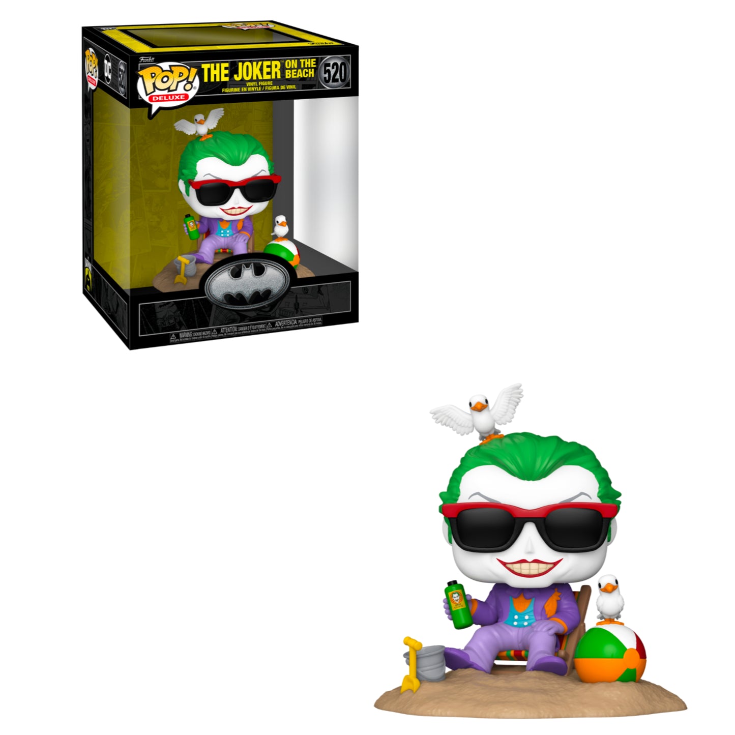 Funko POP! Deluxe Movies: Batman 85th Anniversary - The Joker on the beach #520 Figure