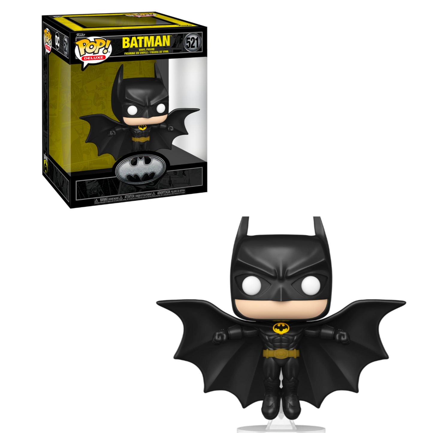 Funko POP! Deluxe Movies: Batman 85th Anniversary - Batman Soaring #521 Figure