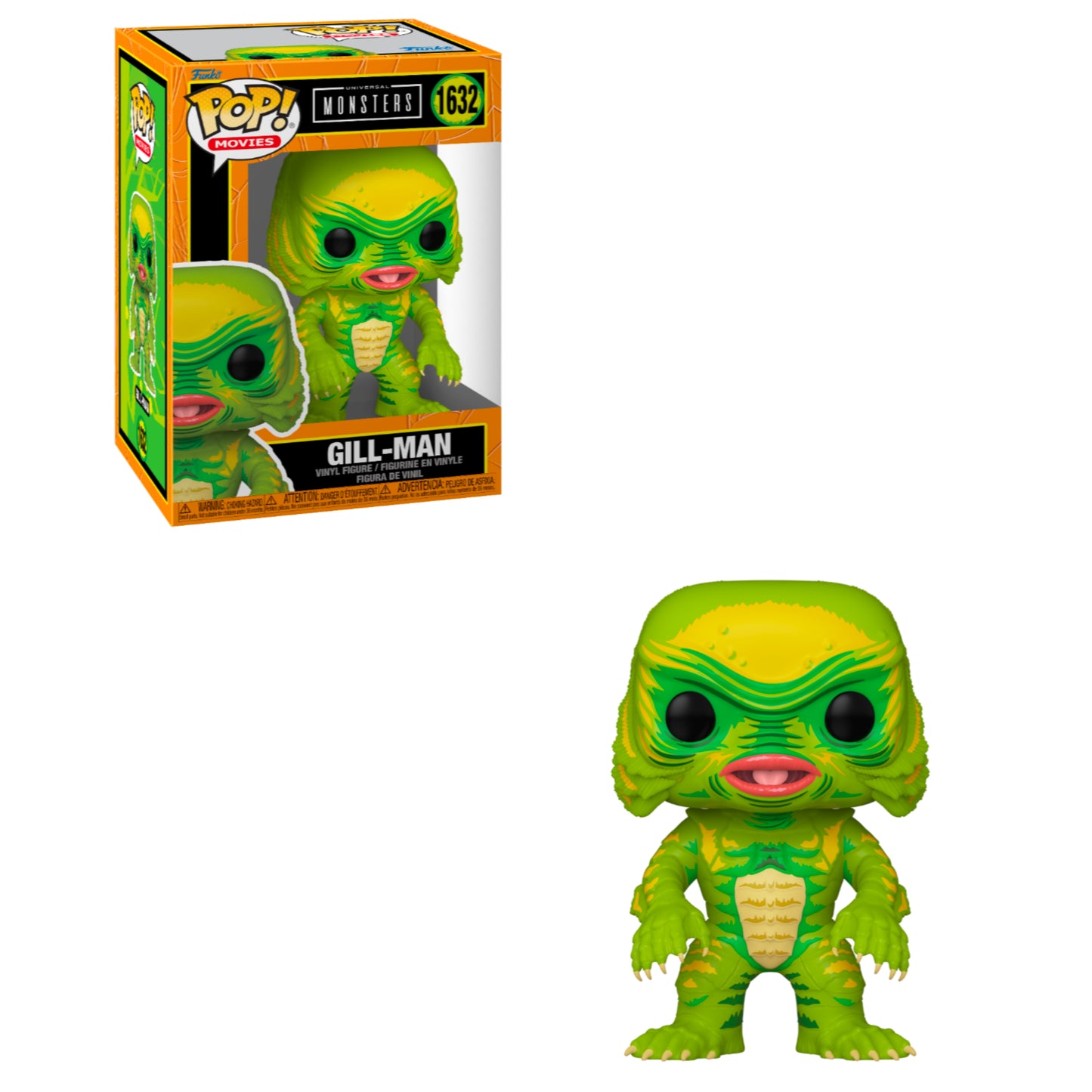 Funko POP! Movies: Universal Monsters - Gill-Man #1632 Figure