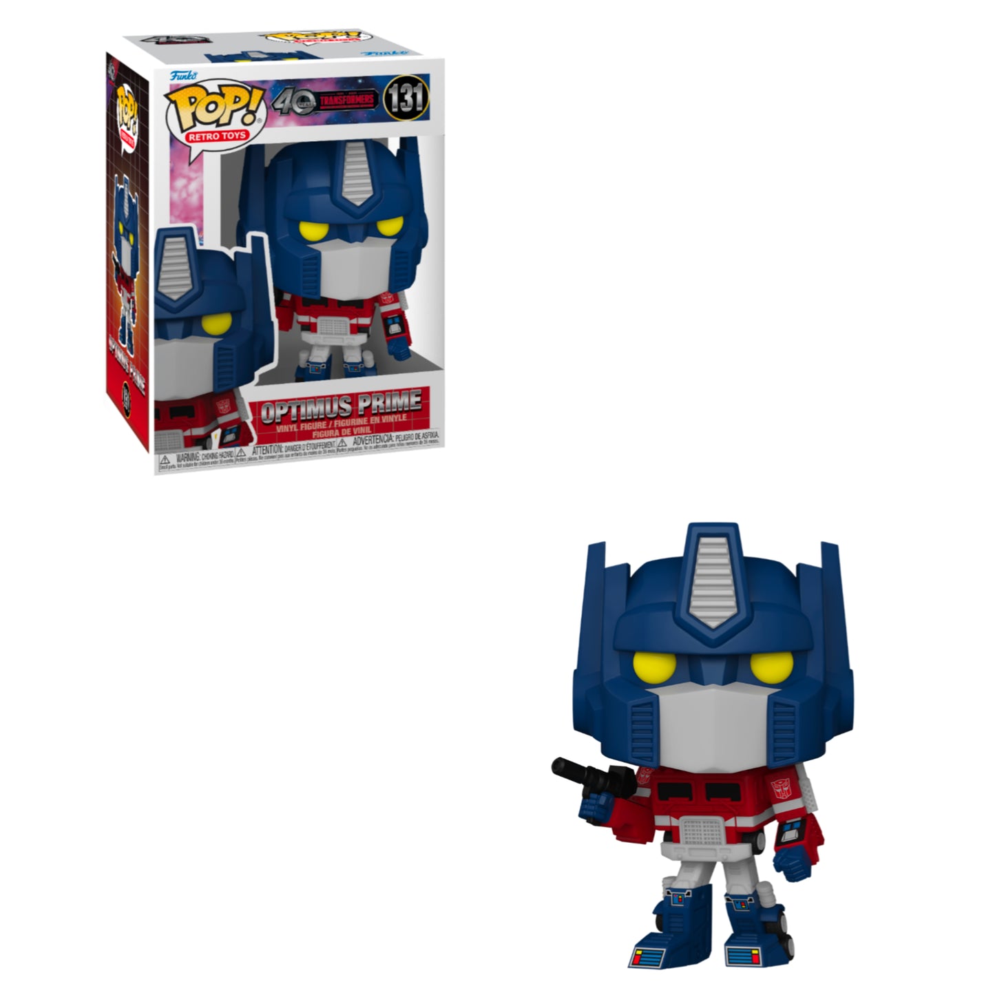Funko POP! Retro Toys: Transformers - Optimus Prime #131 Figure