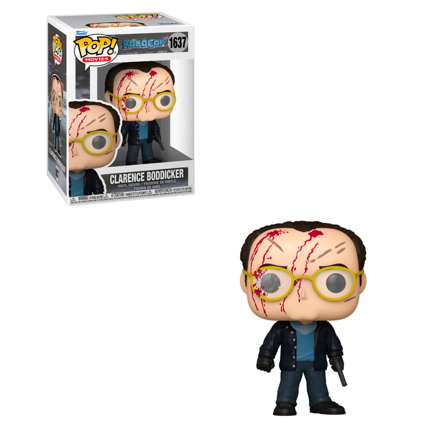 Funko POP! Movies: RoboCop - Clarence Boddicker #1637 Figure