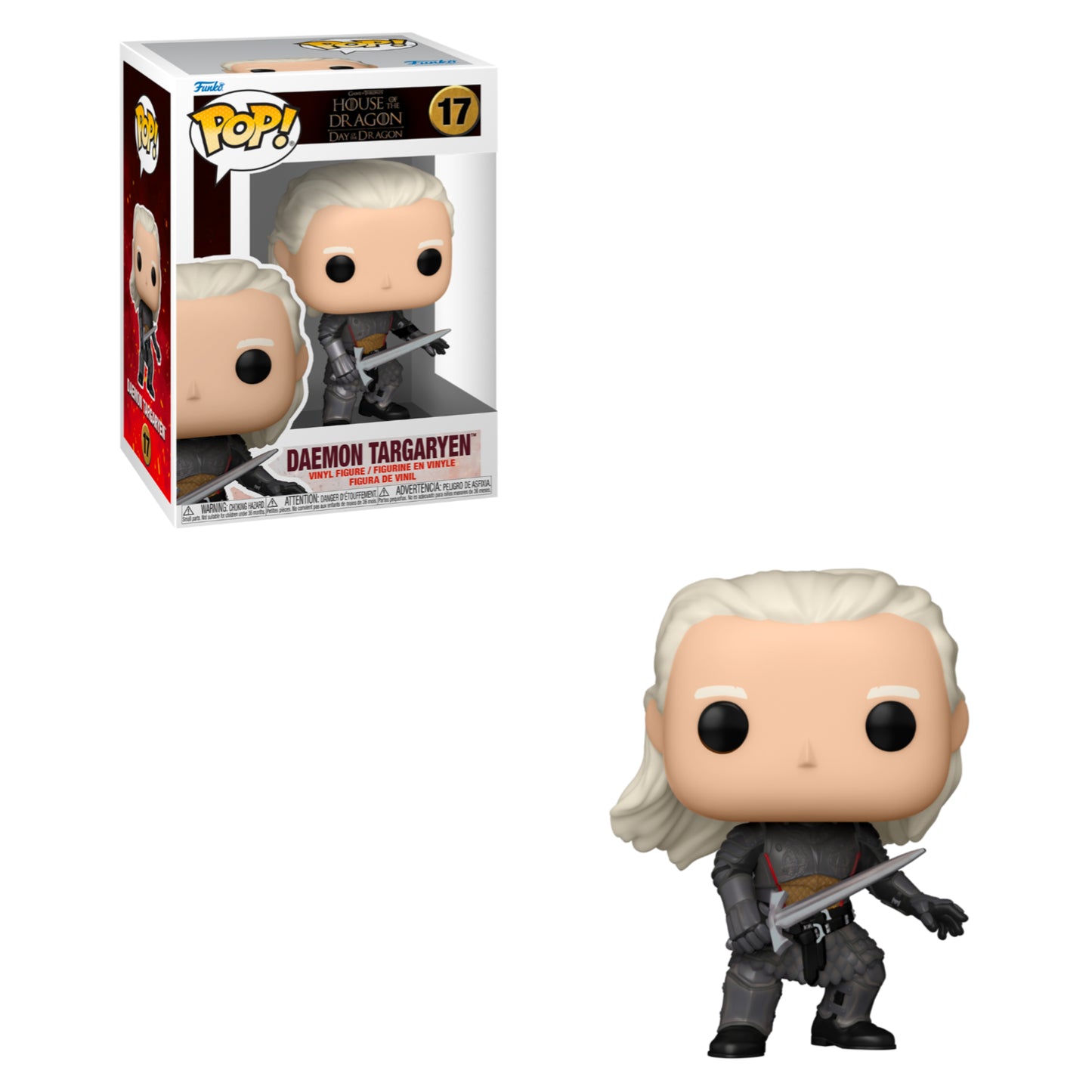 Funko POP! TV: House of the Dragon - Daemon Targaryen #17 Figure