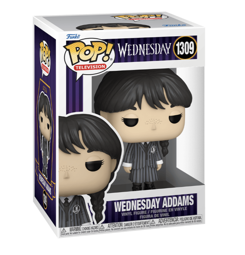 Funko POP! TV: Wednesday - Wednesday Addams #1309 Figure