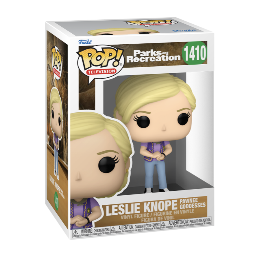 Funko POP! TV: Parks and Recreation - Leslie Knope (Pawnee Goddesses) #1410 Figure