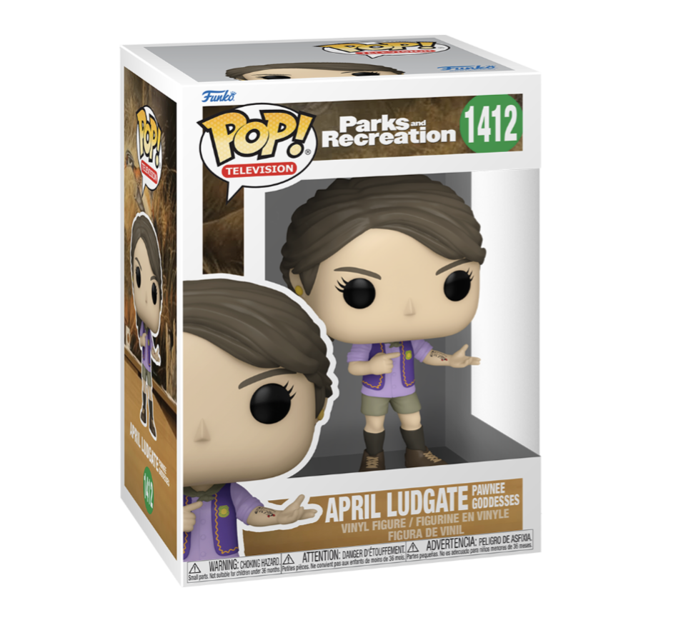 Funko POP! TV: Parks and Recreation - April Ludgate (Pawnee Goddesses) #1412 Figure