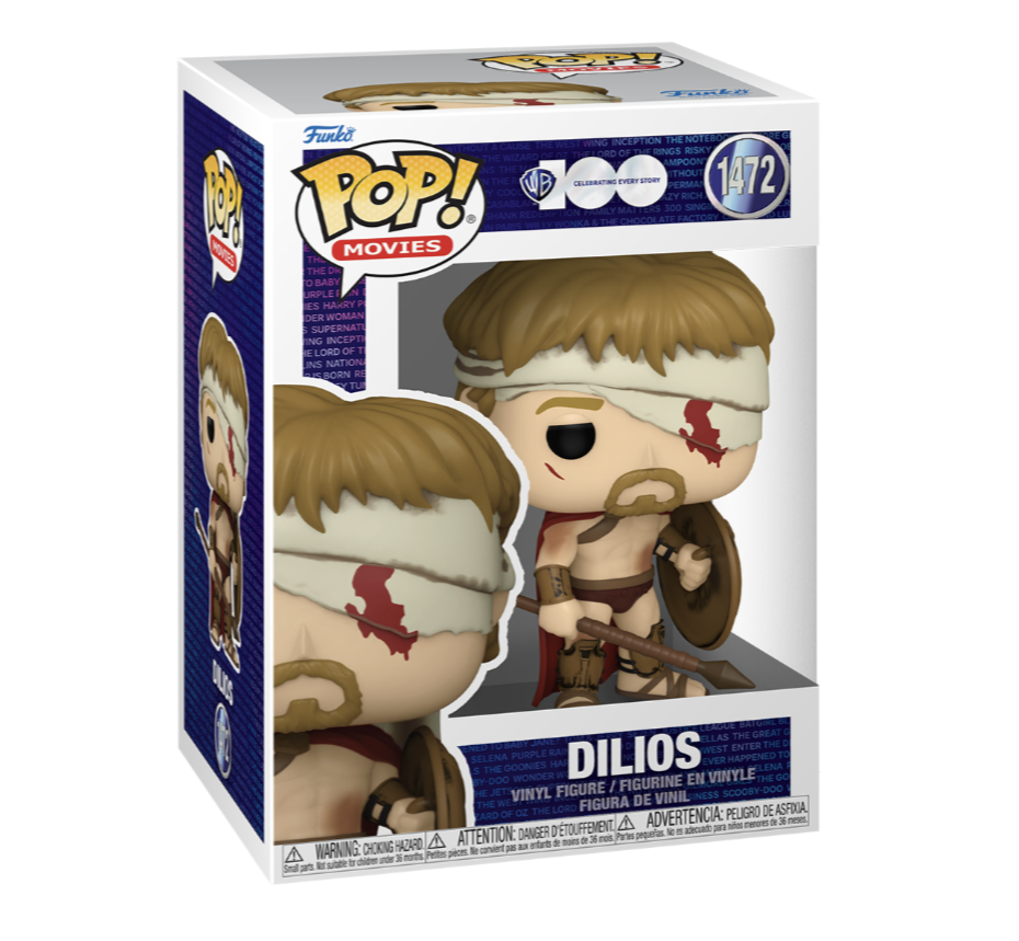 Funko POP! Movies: 300 - Dilios #1472 Figure
