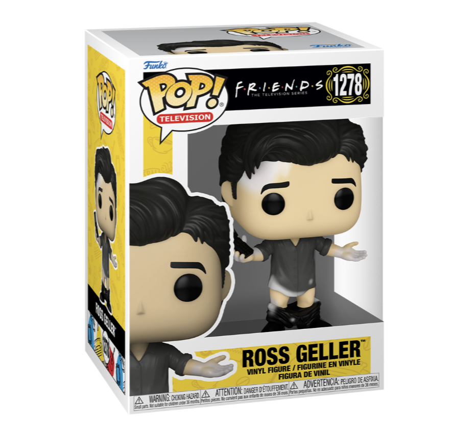 Funko POP! TV: Friends - Ross Geller with Leather Pants #1278 Figure