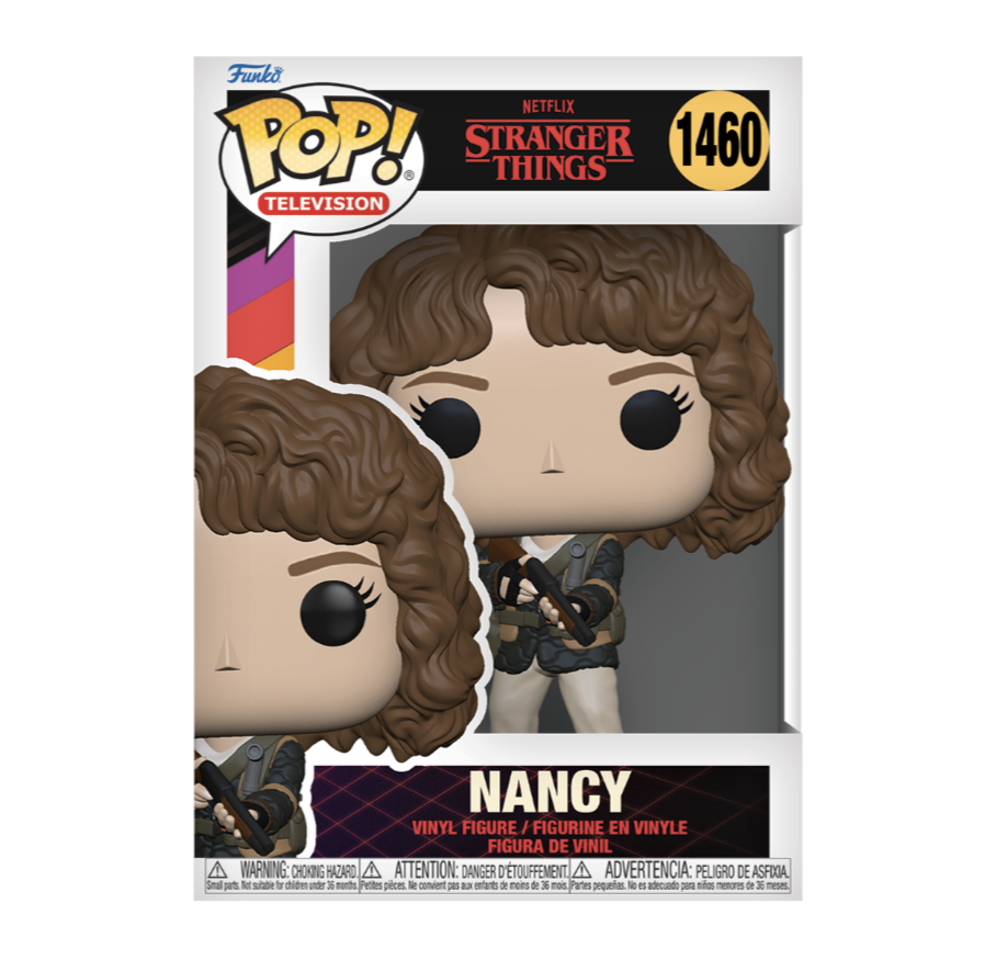 Funko POP! TV: Stranger Things - Hunter Nancy (with Shotgun) #1460 Figure