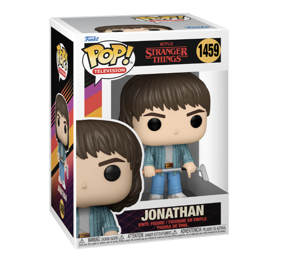 Funko POP! TV: Stranger Things - Jonathan (with Golf Club) #1459 Figure
