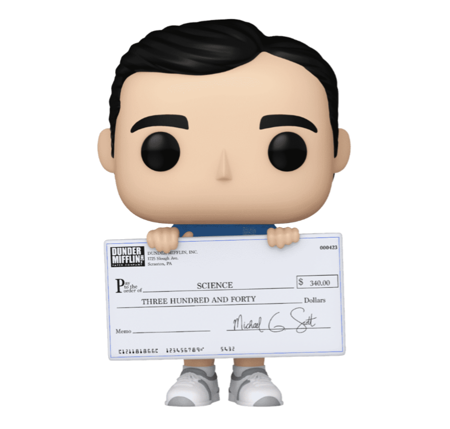 Funko POP! TV: The Office - Michael with Check #1395 Figure