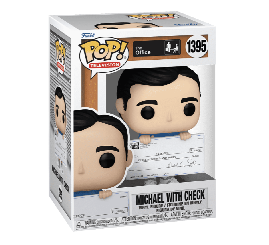 Funko POP! TV: The Office - Michael with Check #1395 Figure