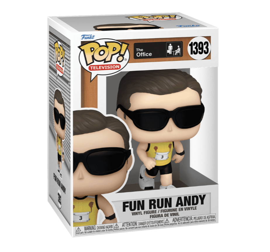 Funko POP! TV: The Office - Fun Run Andy #1393 Figure