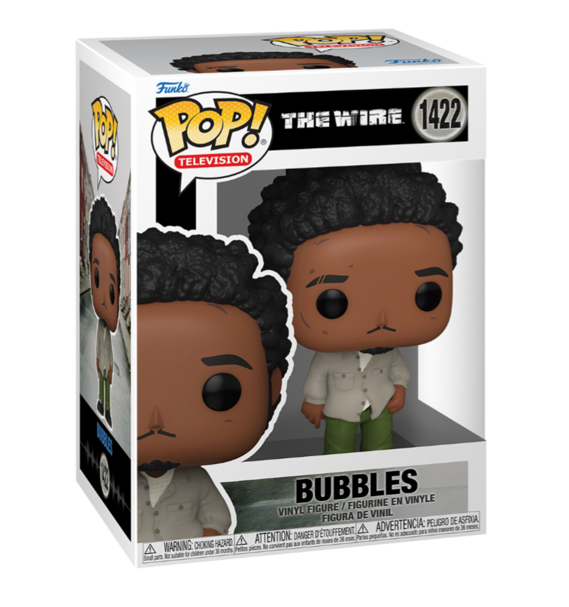 Funko POP! TV: The Wire - Bubbles #1422 Figure
