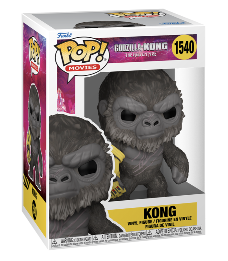 Funko POP! Movies: Godzilla vs Kong: The New Empire - Kong #1540 Figure