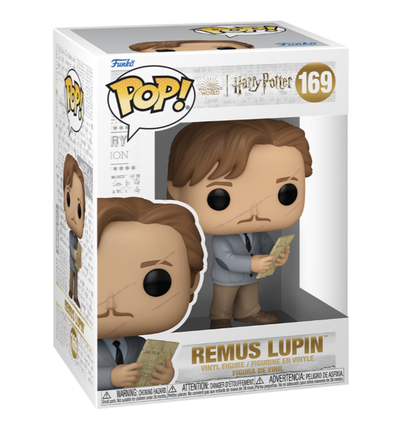 Funko POP! Movies: Harry Potter: Remus Lupin with map #169 Figure