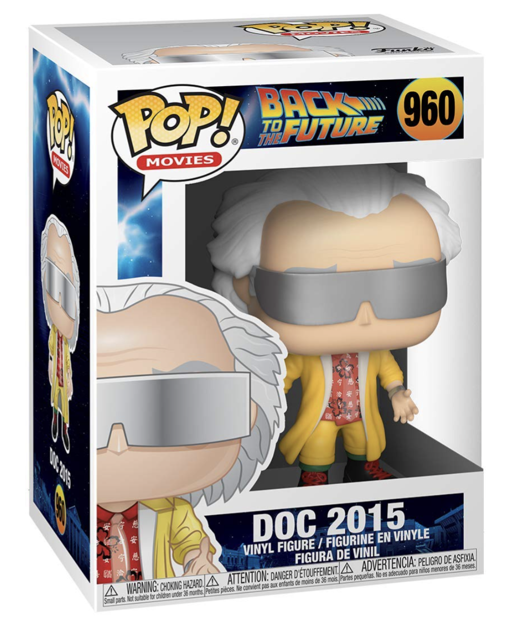 Funko POP! Movies: Back to the Future - DOC 2015 #960 Figure