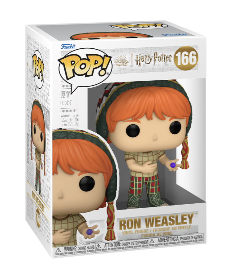 Funko POP! Movies: Harry Potter: Ron Weasley with Candy #166 Figure