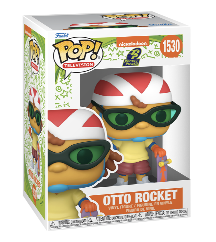 Funko POP! TV: Rocket Power - Otto Rocket #1530 Figure