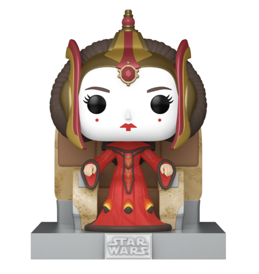 Funko POP! Deluxe: Star Wars The Phantom Menace - Queen Amidala on the Throne #705 Figure