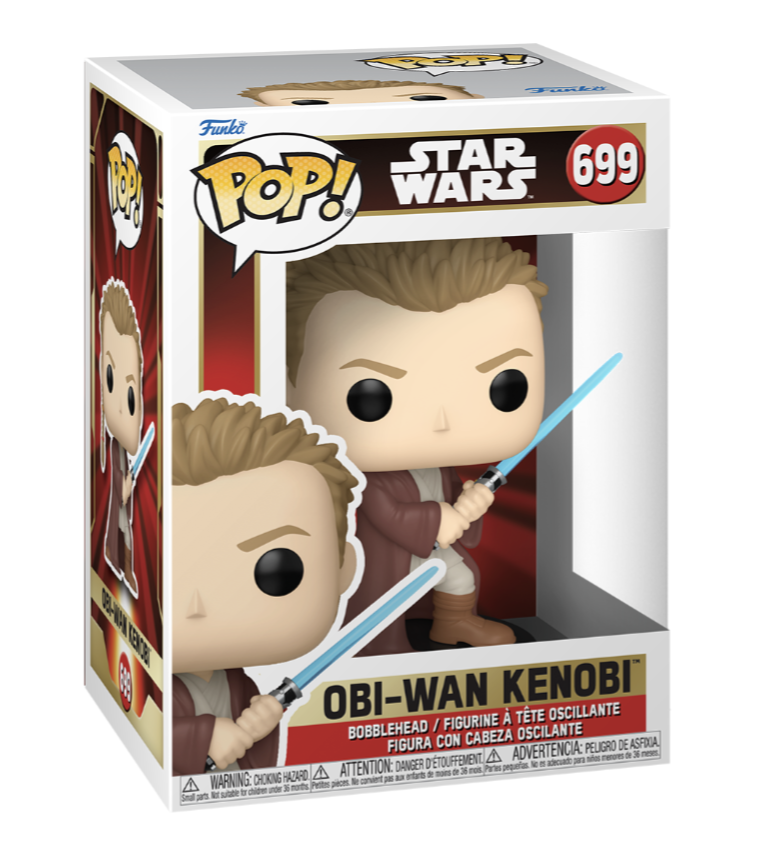 Funko POP! Star Wars: The Phantom Menace - Obi-Wan Kenobi #699 Figure