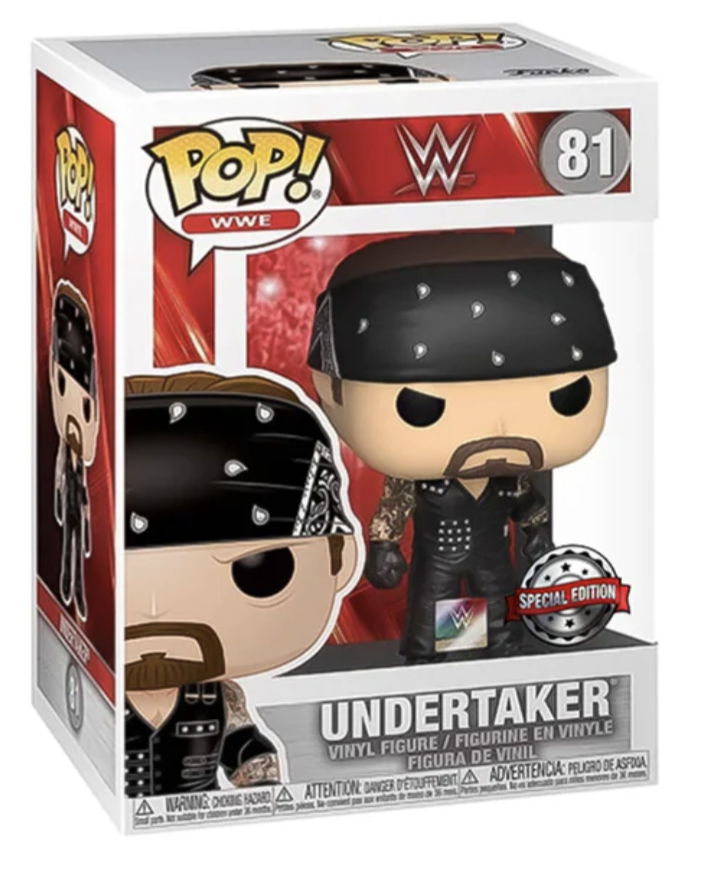 Funko POP! WWE: Undertaker (Boneyard) #81 Figure