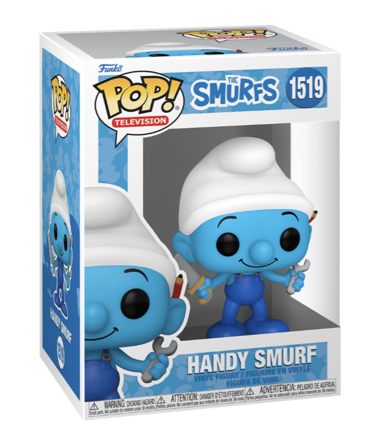 Funko POP! TV: The Smurfs - Handy Smurf #1519 Figure