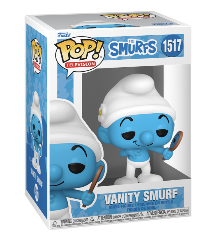 Funko POP! TV: The Smurfs - Vanity Smurf #1517 Figure